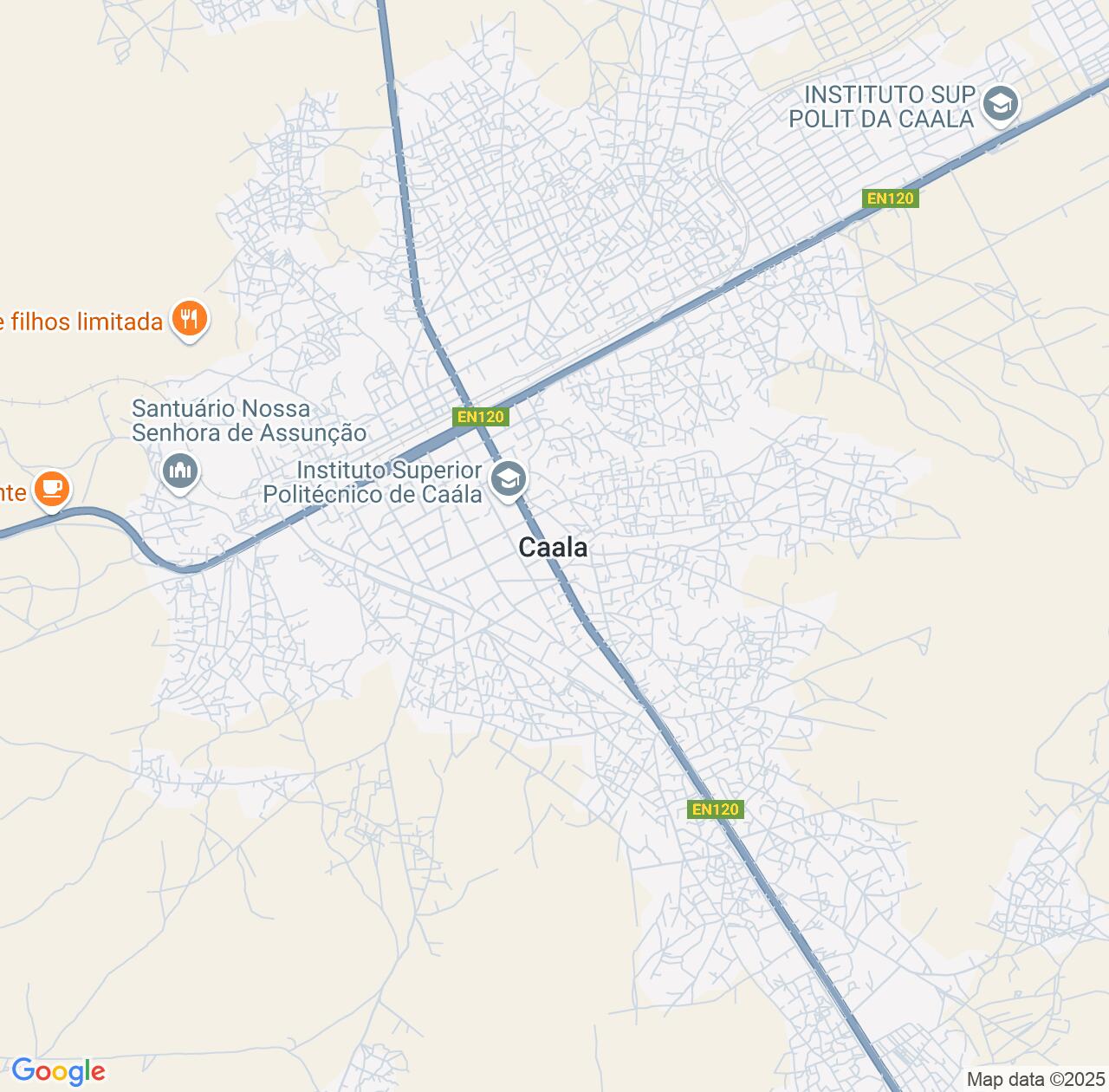 Map image for Intellectual Property Lawyers in Caala and Huambo IP firms at coordinates  ; .