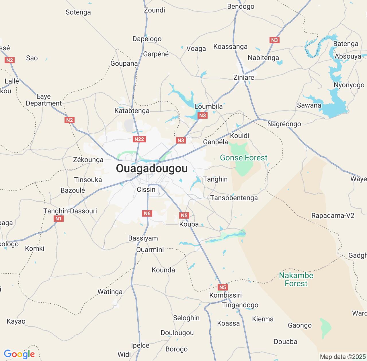 Map image for Intellectual Property Lawyers in Centre and Burkina Faso IP firms at coordinates  ; .