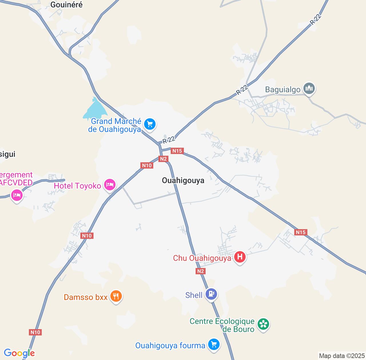 Map image for Intellectual Property Lawyers in Ouahigouya and Nord IP firms at coordinates  ; .