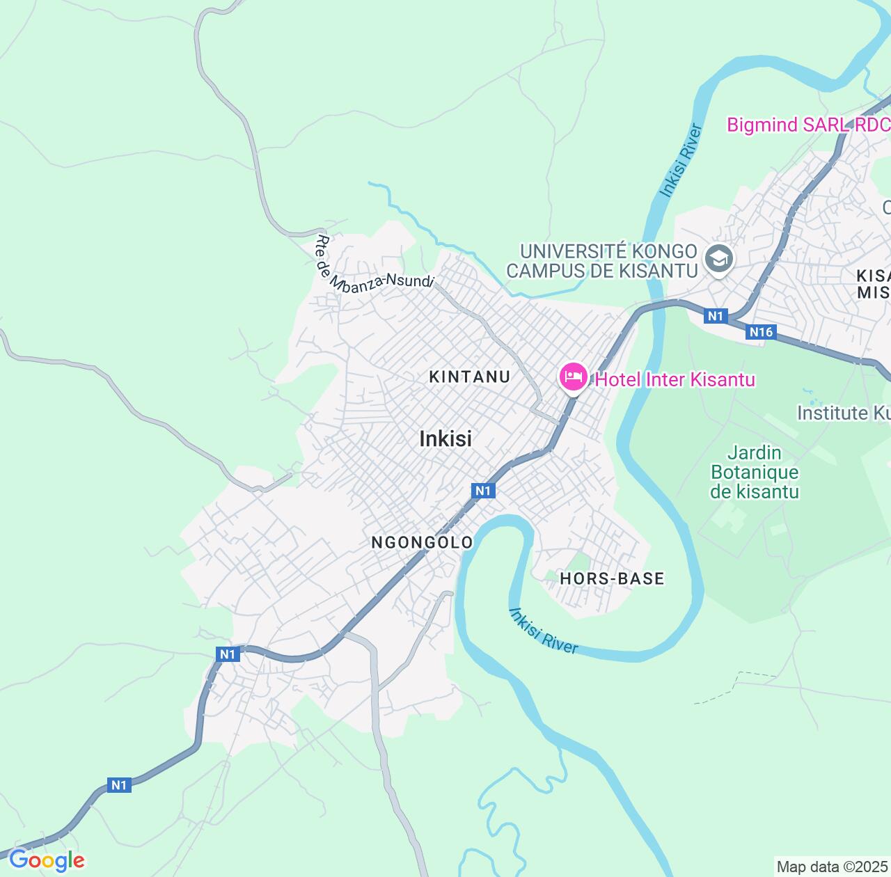Map image for Intellectual Property Lawyers in Inkisi and Bas-Congo IP firms at coordinates  ; .