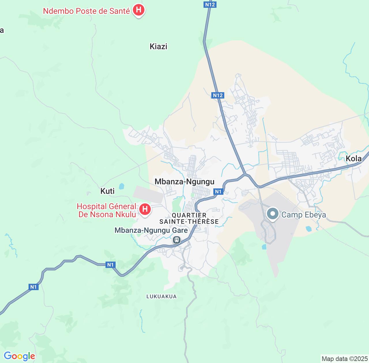 Map image for Intellectual Property Lawyers in Mbanza-Ngungu and Bas-Congo IP firms at coordinates  ; .