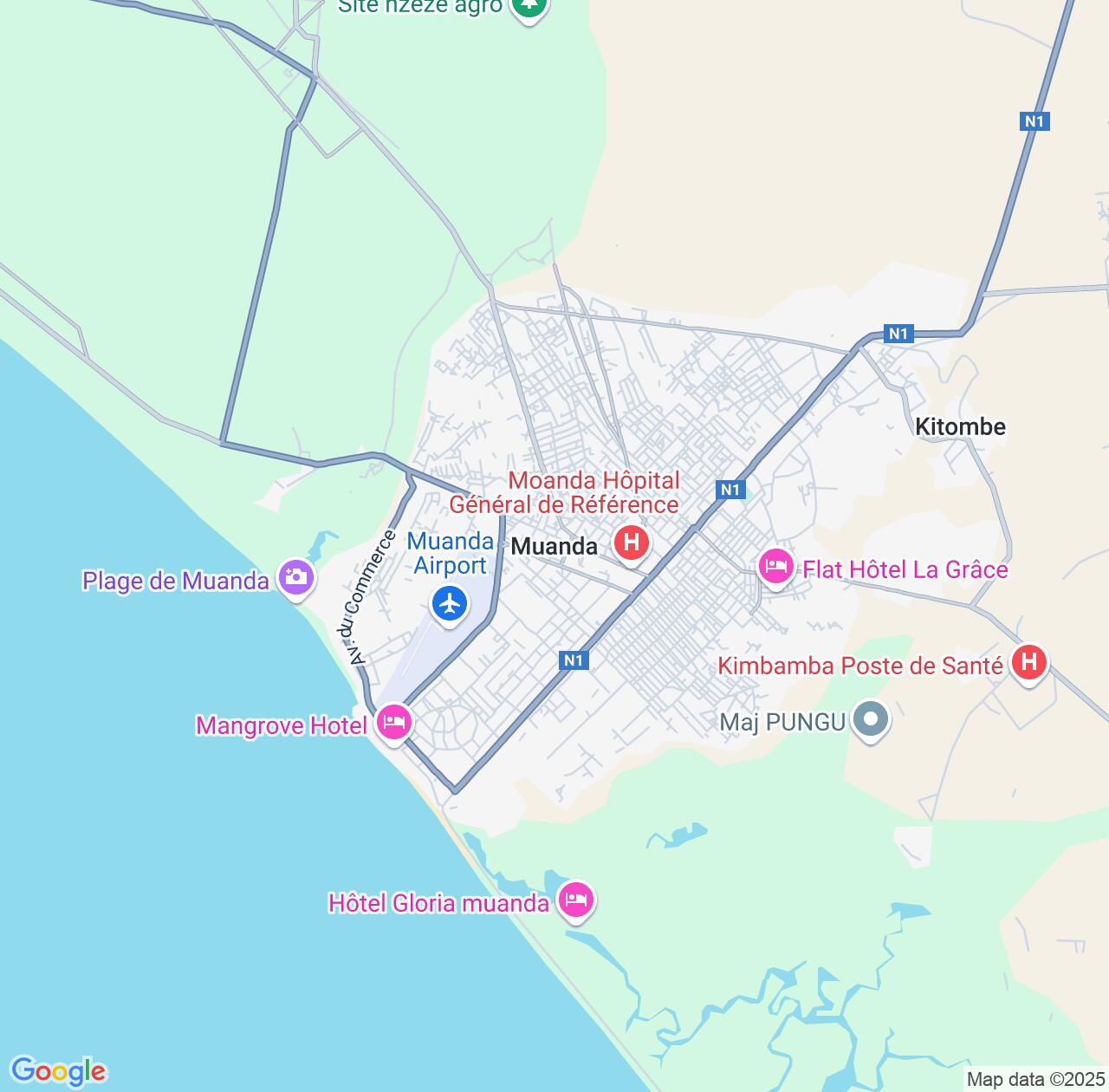 Map image for Intellectual Property Lawyers in Moanda and Bas-Congo IP firms at coordinates  ; .