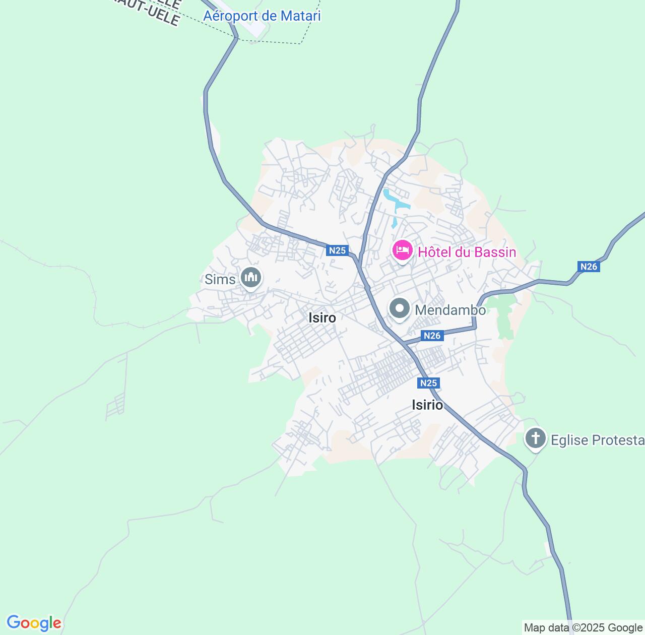 Map image for Intellectual Property Lawyers in Isiro and Haut-Uele IP firms at coordinates  ; .