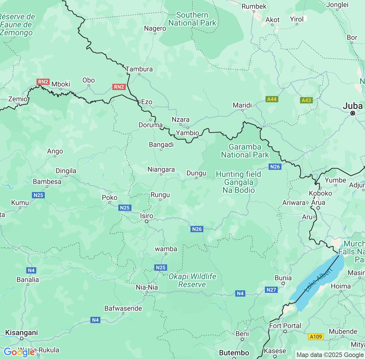 Map image for Intellectual Property Lawyers in Haut-Uele and Democratic Republic of the Congo IP firms at coordinates  ; .