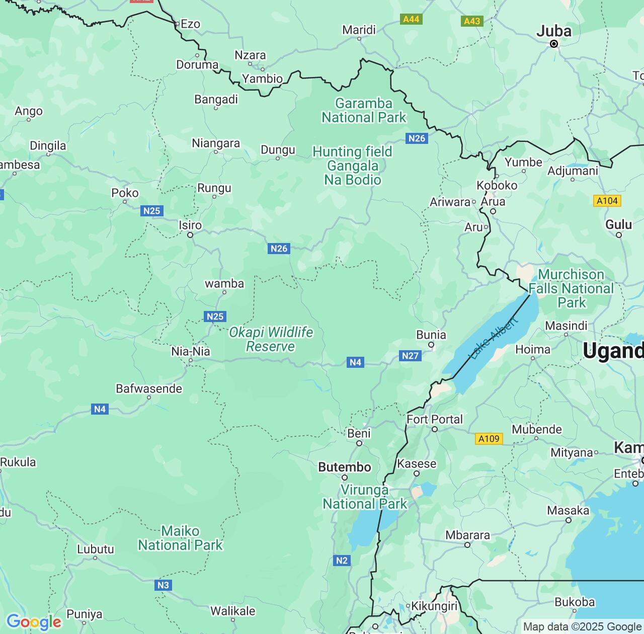 Map image for Intellectual Property Lawyers in Ituri and Democratic Republic of the Congo IP firms at coordinates  ; .