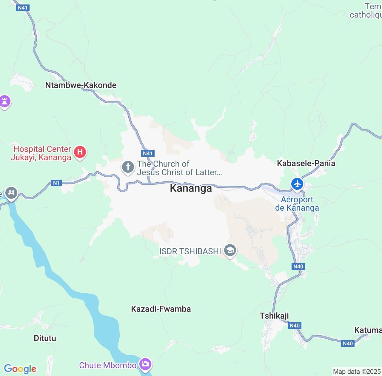 Map image for Intellectual Property Lawyers in Kananga and Kasai-Central IP firms at coordinates  ; .