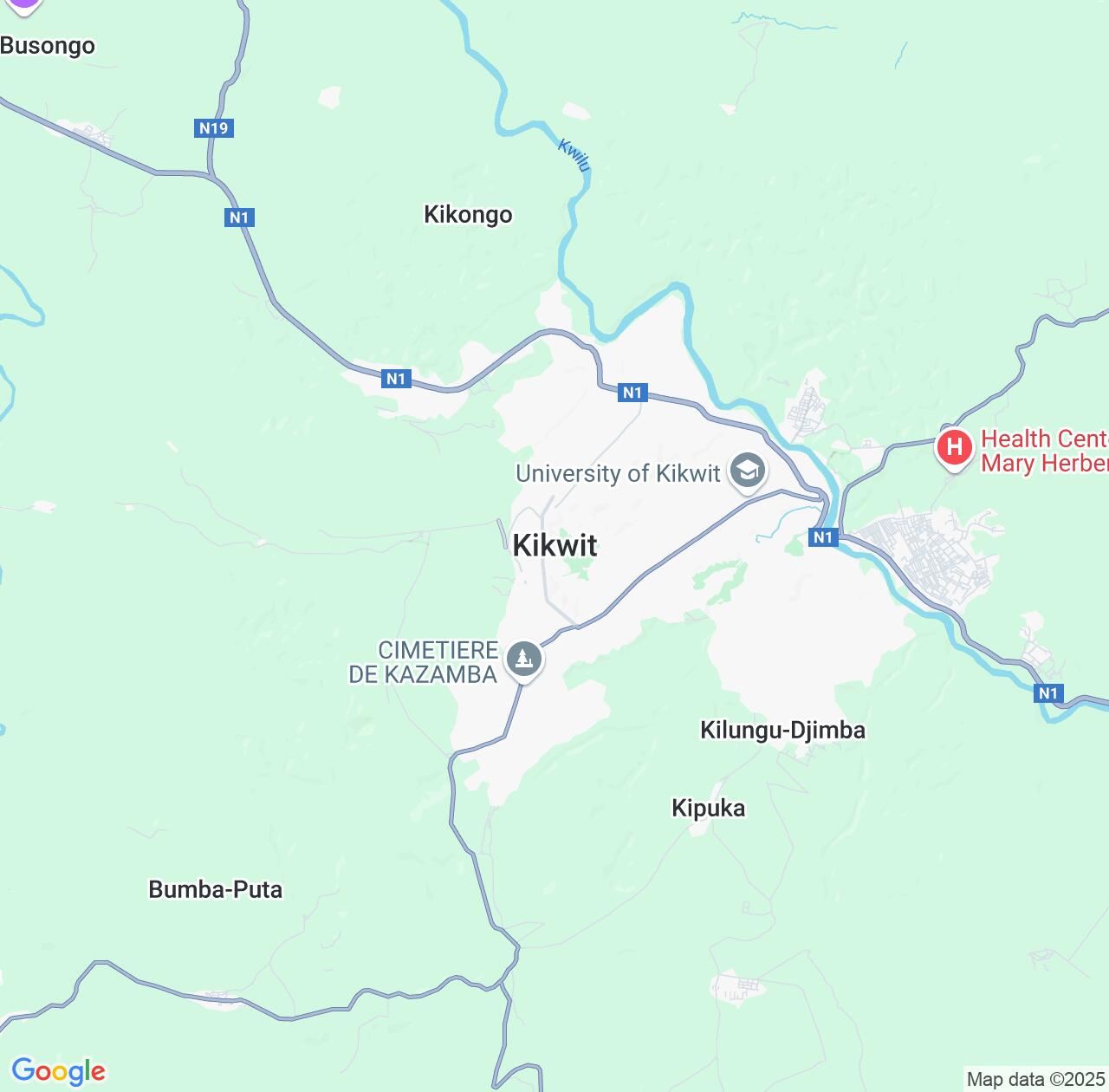 Map image for Intellectual Property Lawyers in Kikwit and Kwilu IP firms at coordinates  ; .