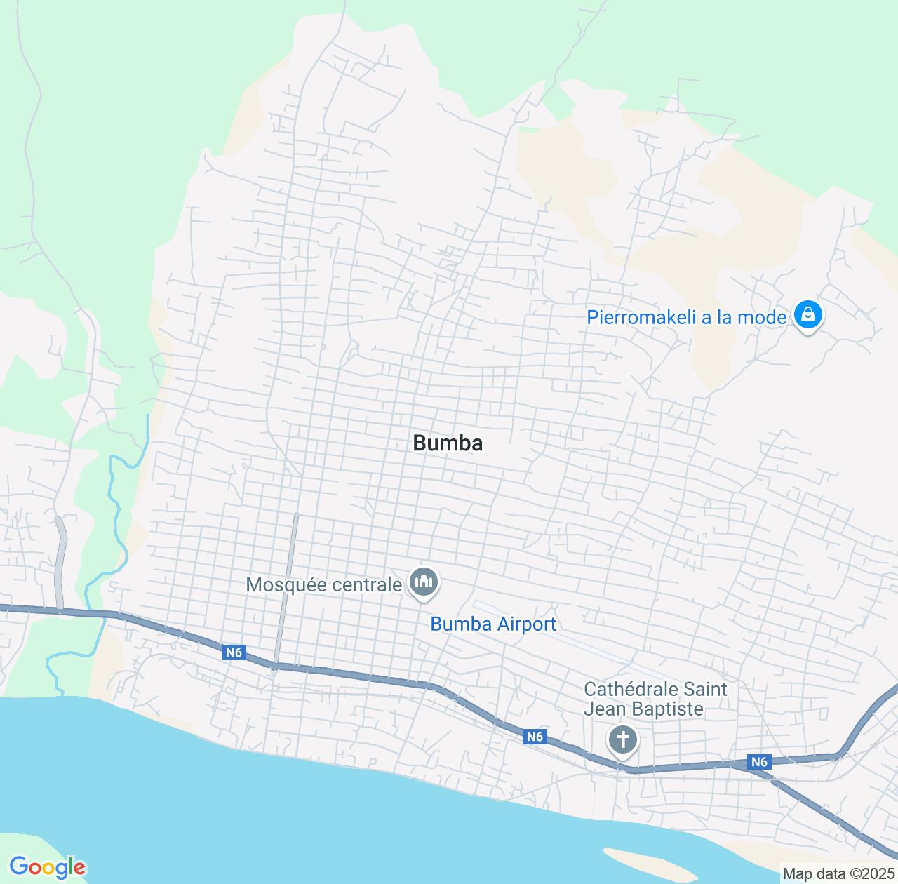 Map image for Intellectual Property Lawyers in Bumba and Mongala IP firms at coordinates  ; .