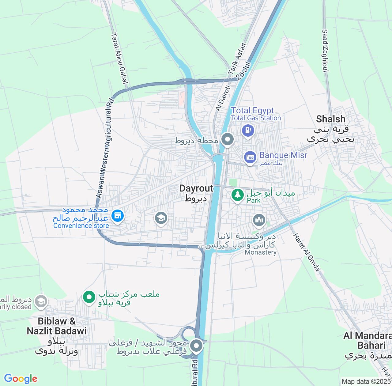 Map image for Intellectual Property Lawyers in Dayrut and Asyut IP firms at coordinates  ; .
