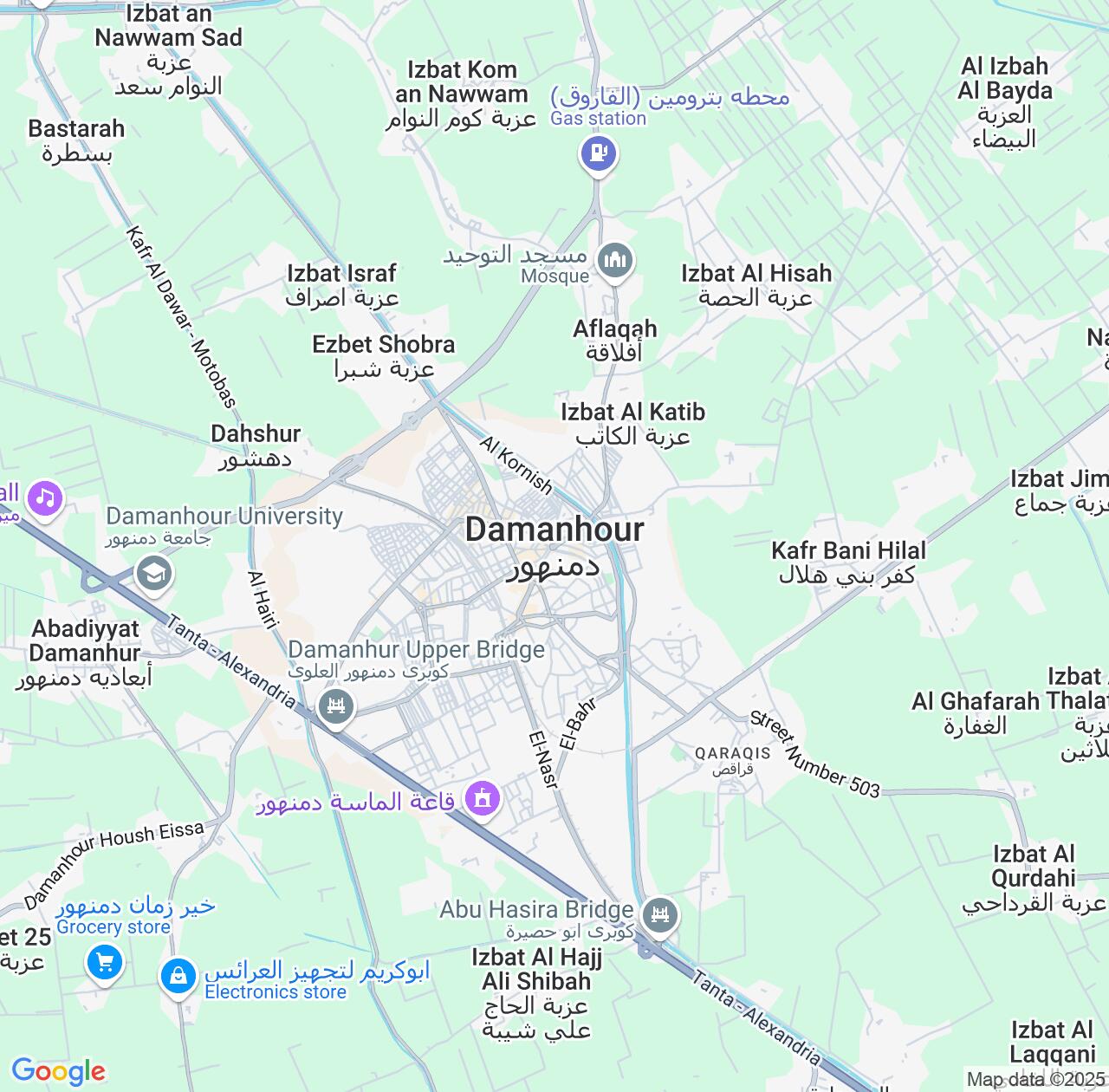 Map image for Intellectual Property Lawyers in Damanhur and Beheira IP firms at coordinates  ; .