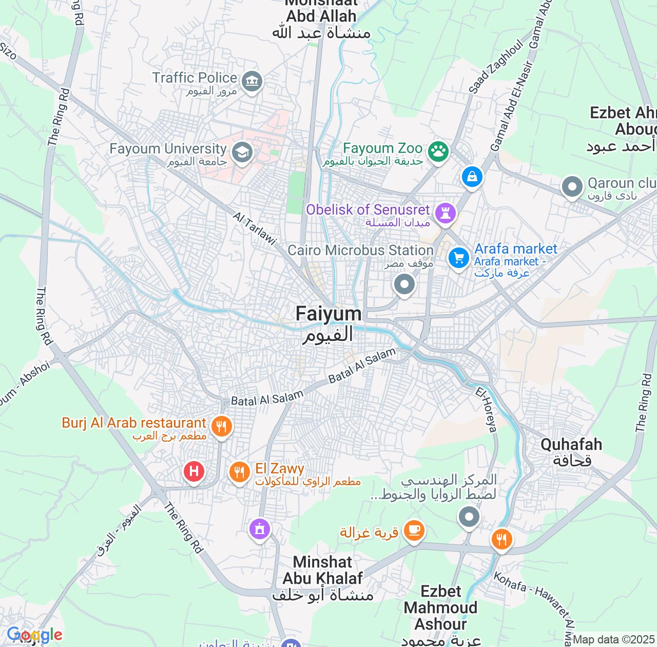 Map image for Intellectual Property Lawyers in Al Fayyum and Faiyum IP firms at coordinates  ; .