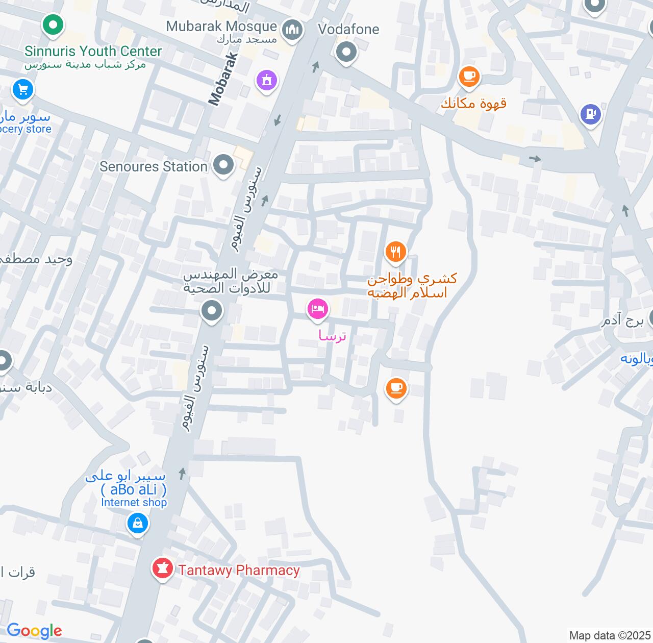 Map image for Intellectual Property Lawyers in Sinnuris and Faiyum IP firms at coordinates  ; .