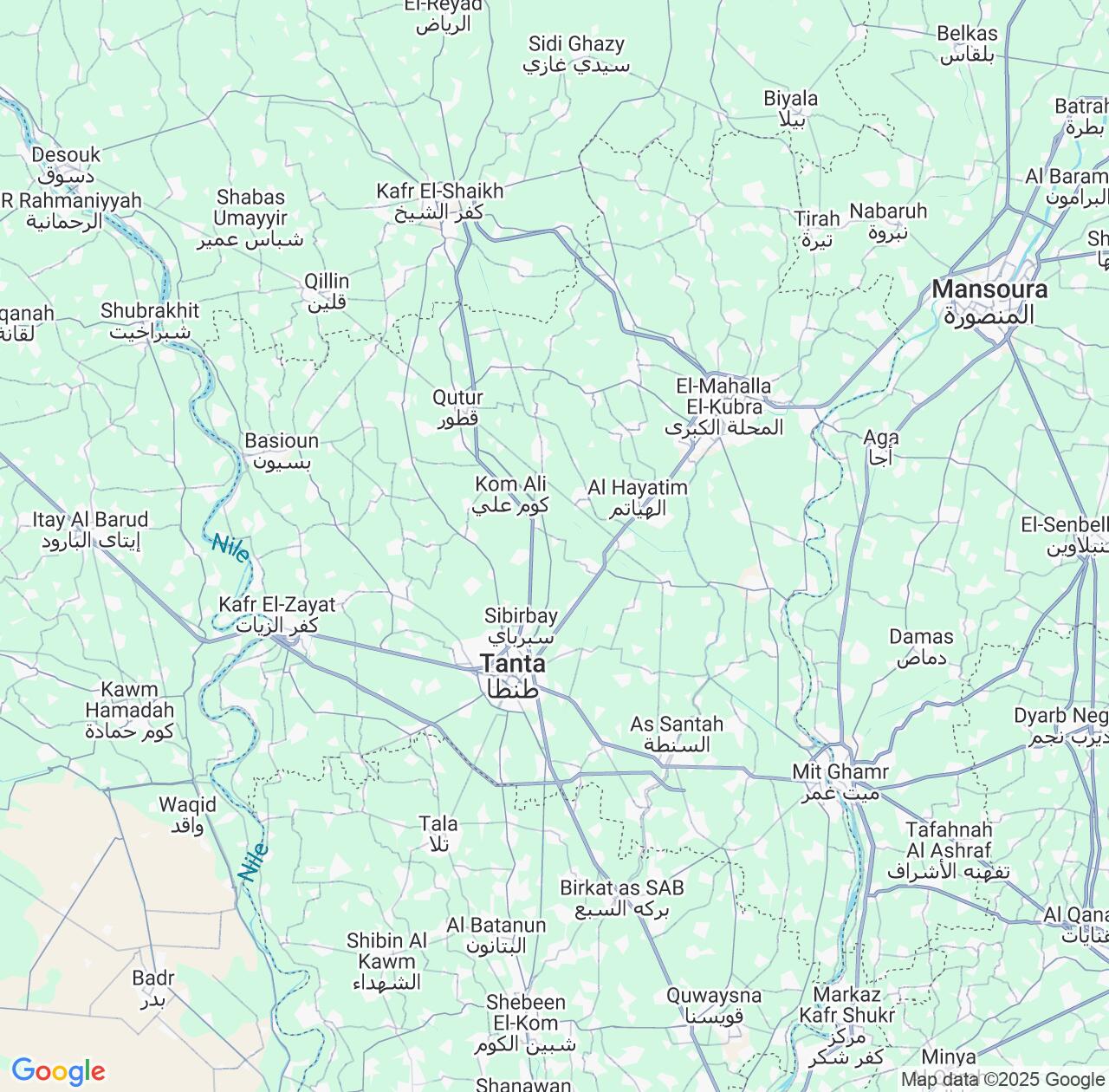 Map image for Intellectual Property Lawyers in Gharbia and Egypt IP firms at coordinates  ; .