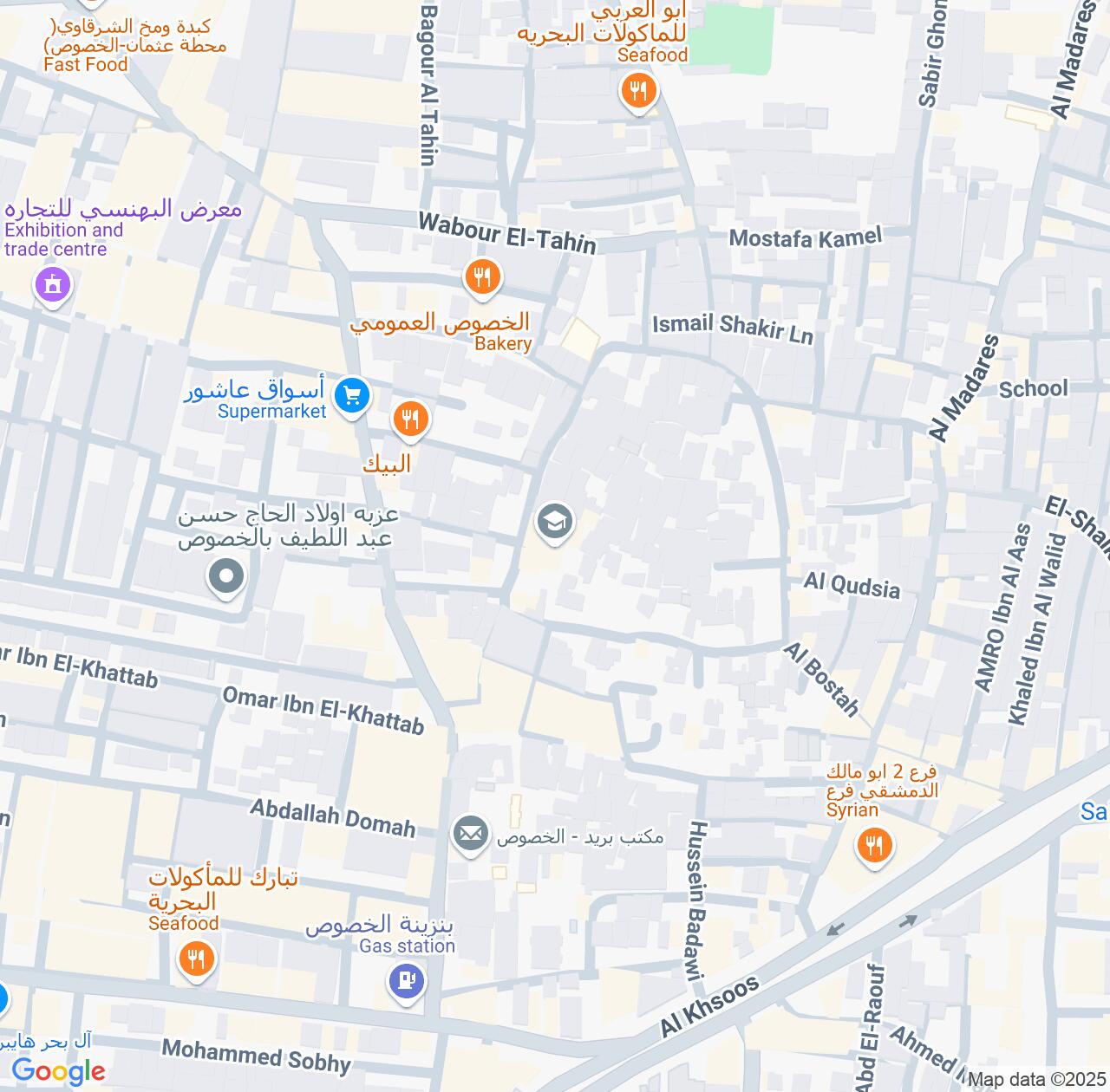 Map image for Intellectual Property Lawyers in Al Khusus and Qalyubia IP firms at coordinates  ; .