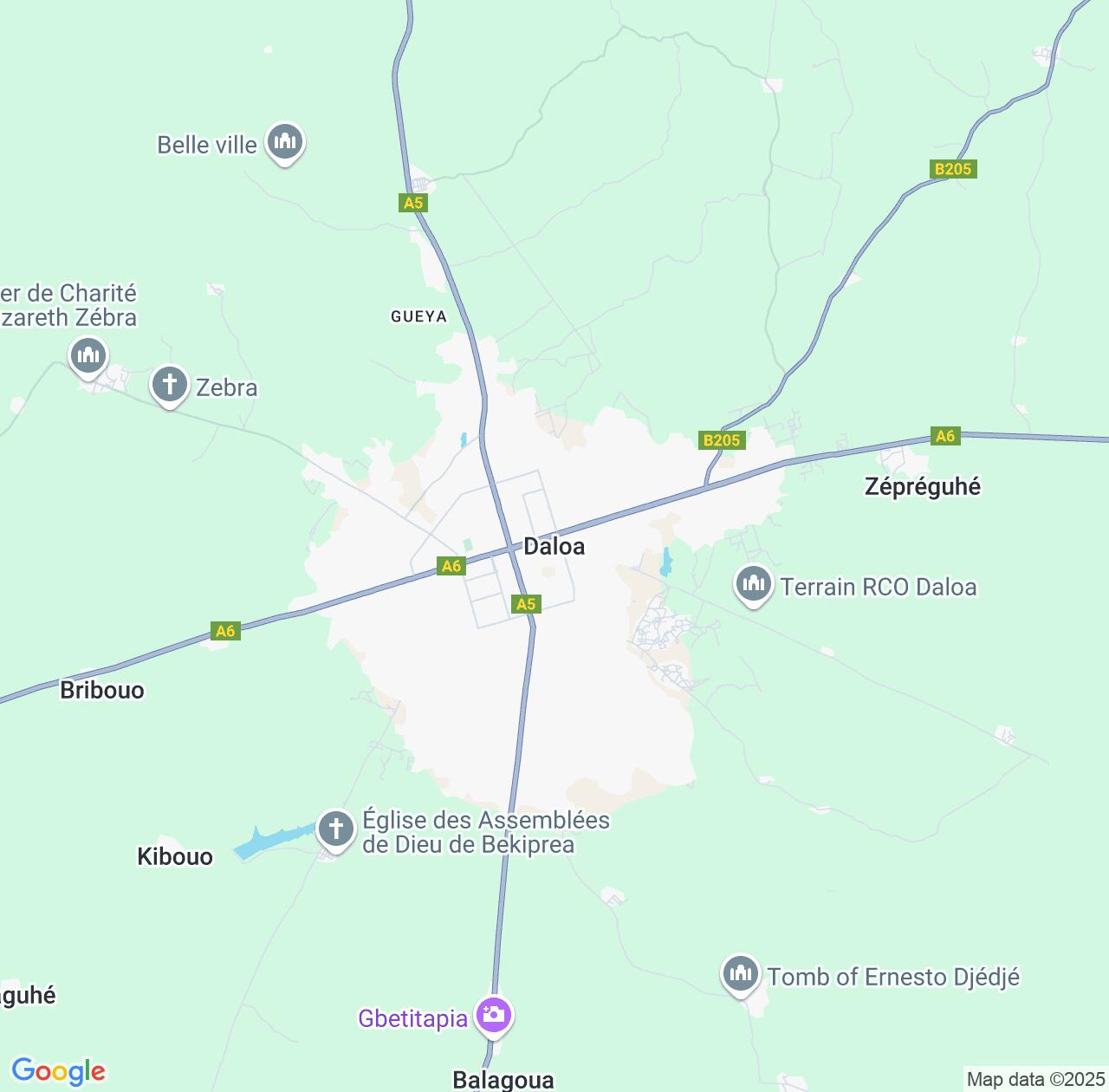 Map image for Intellectual Property Lawyers in Daloa and Sassandra-Marahoué IP firms at coordinates  ; .