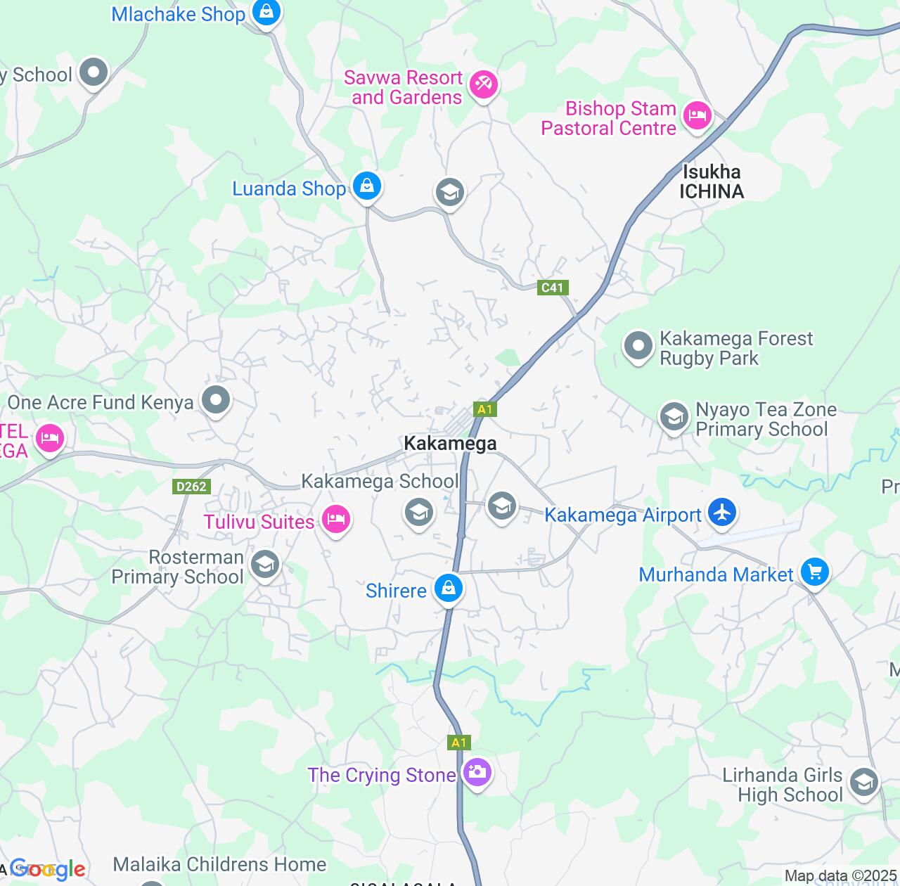 Map image for Intellectual Property Lawyers in Kakamega and Kakamega County IP firms at coordinates  ; .