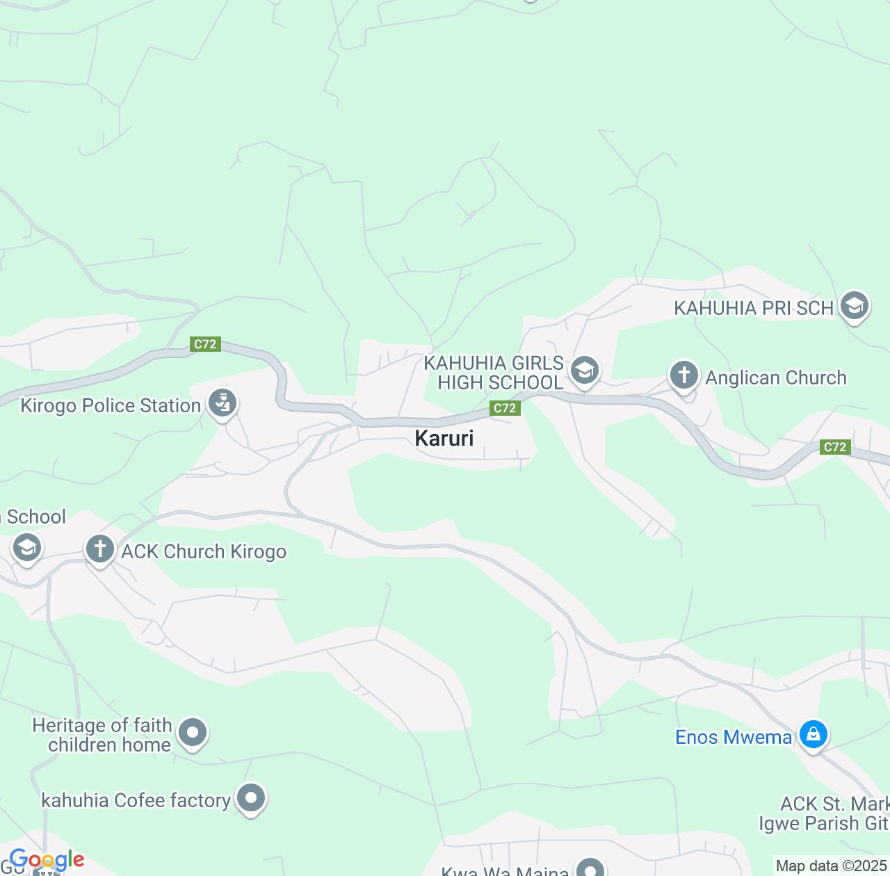 Map image for Intellectual Property Lawyers in Karuri and Murang'A IP firms at coordinates  ; .
