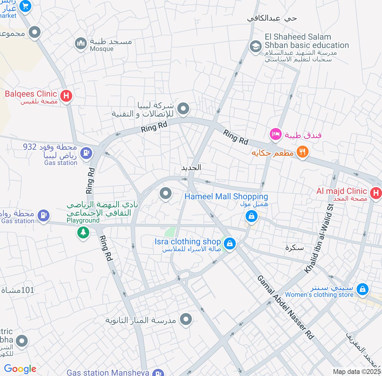 Map image for Intellectual Property Lawyers in Al Jadid and Sabha District IP firms at coordinates  ; .