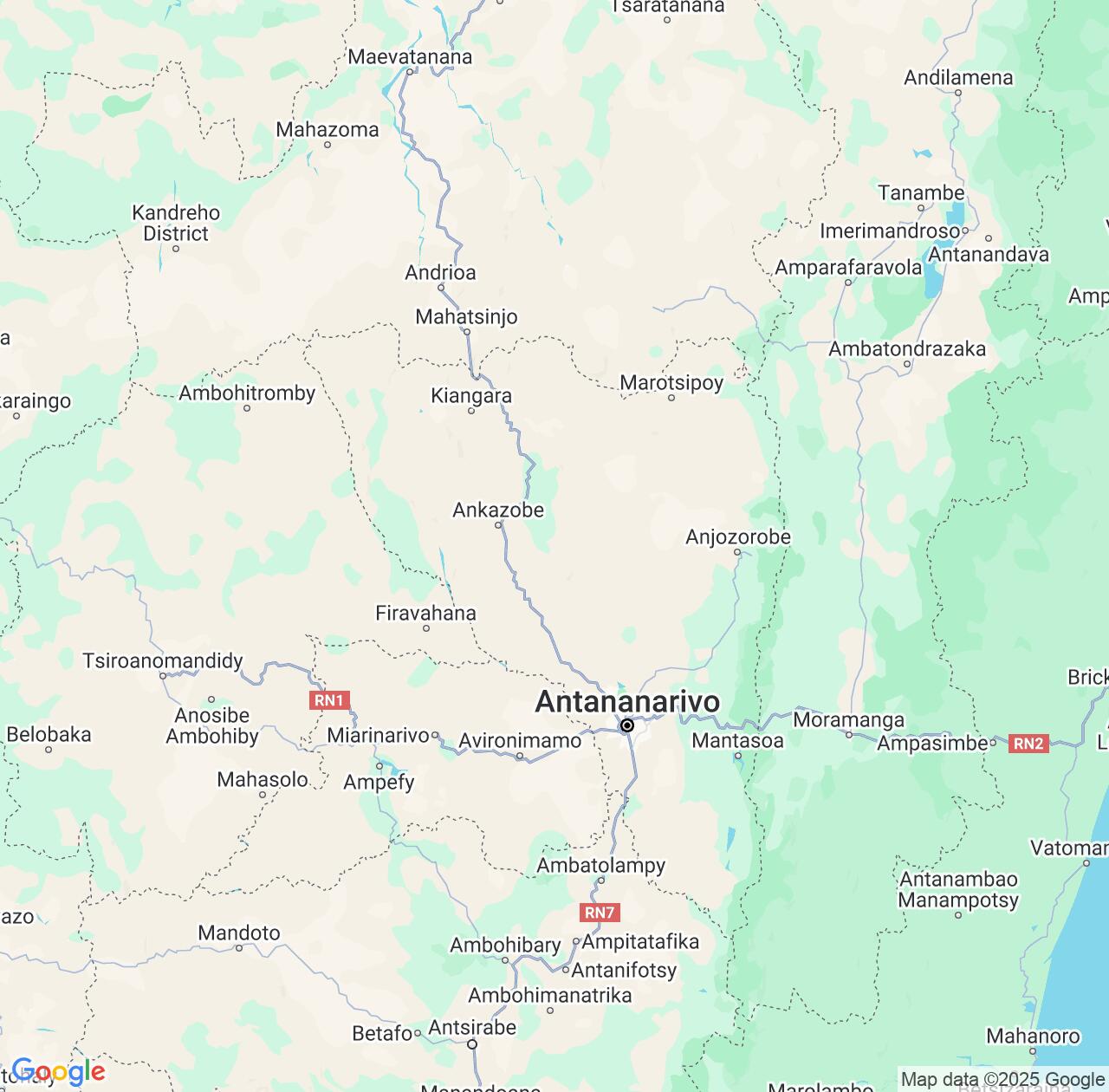 Map image for Intellectual Property Lawyers in Analamanga and Madagascar IP firms at coordinates  ; .