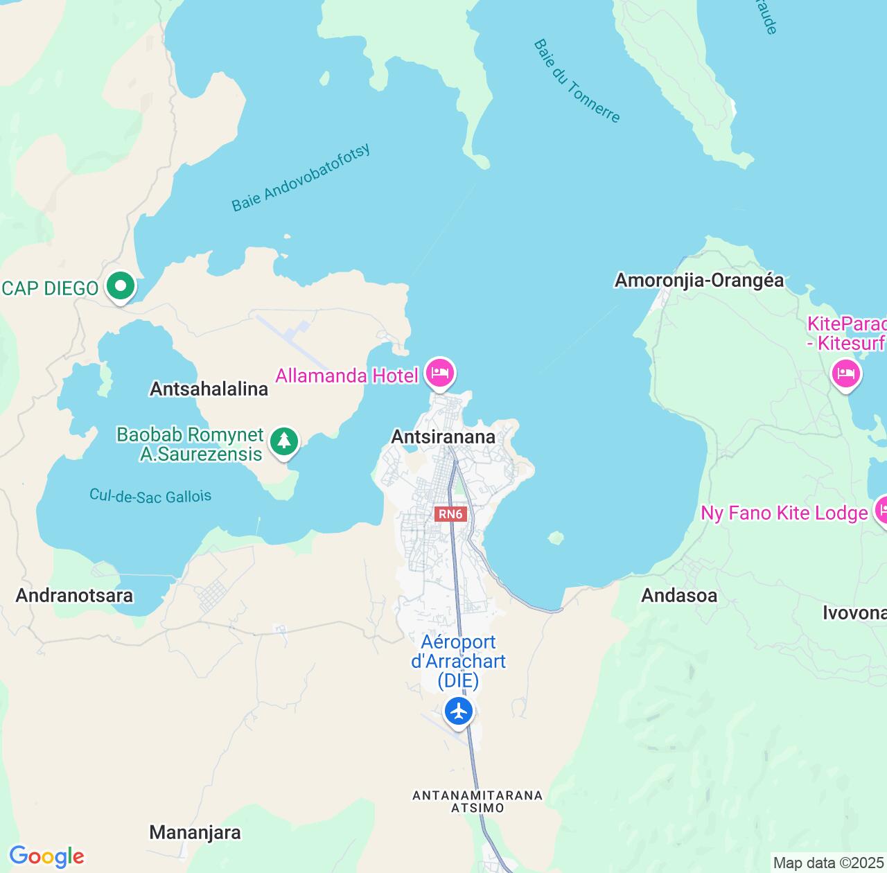 Map image for Intellectual Property Lawyers in Antsiranana and Diana IP firms at coordinates  ; .