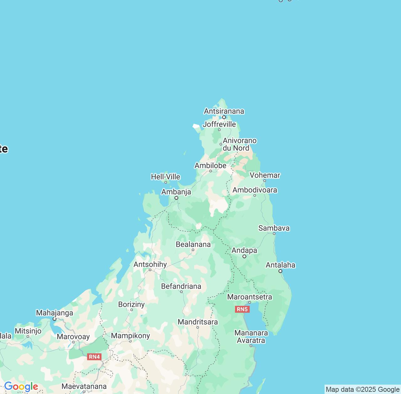 Map image for Intellectual Property Lawyers in Diana and Madagascar IP firms at coordinates  ; .