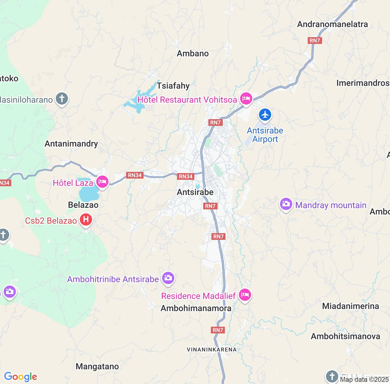 Map image for Intellectual Property Lawyers in Antsirabe and Vakinankaratra IP firms at coordinates  ; .