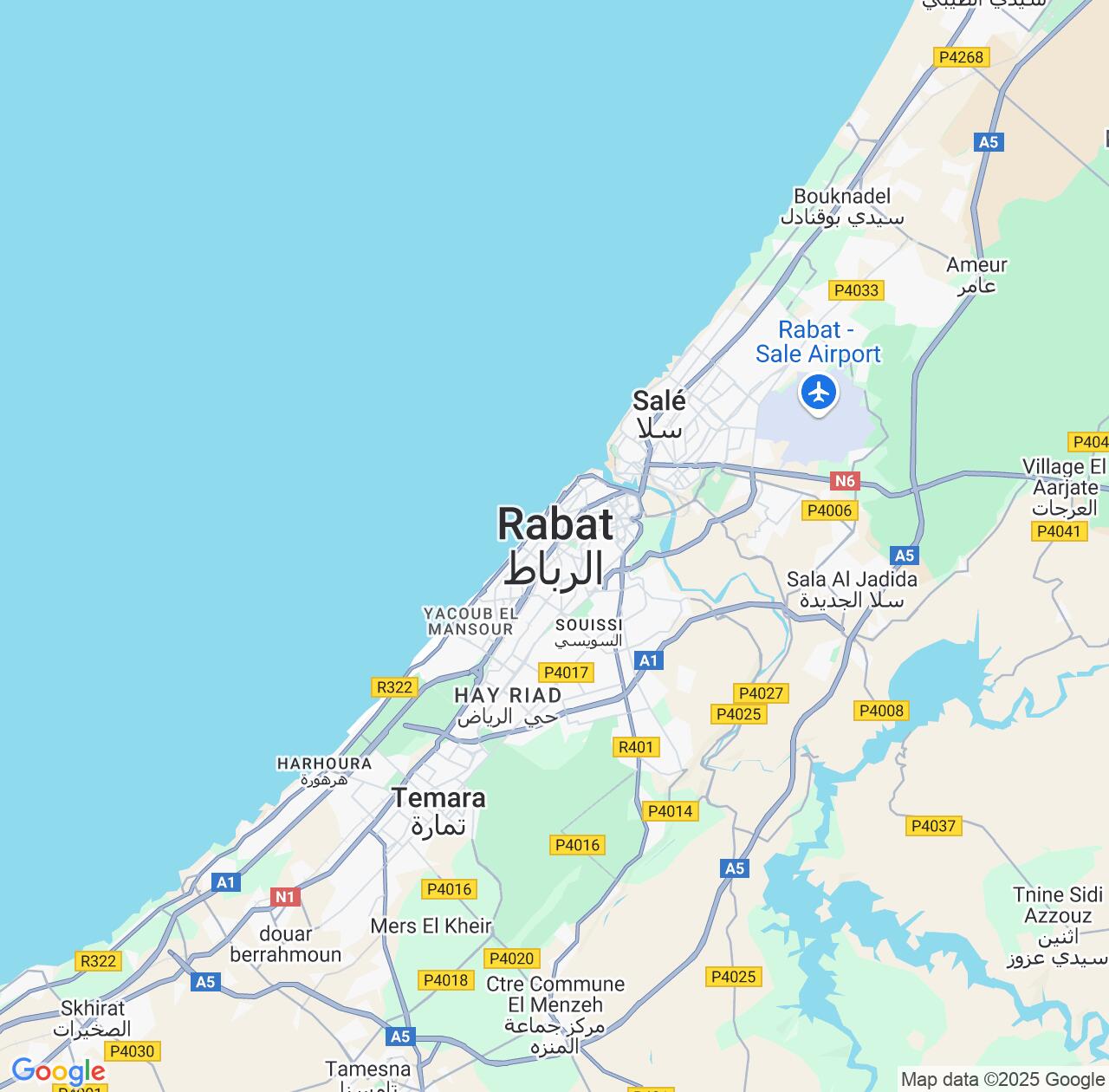 Map image for Intellectual Property Lawyers in Rabat and Rabat-Salé-Kénitra IP firms at coordinates  ; .