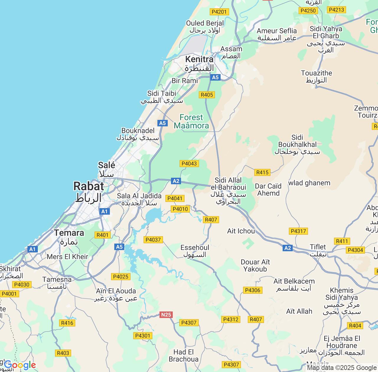Map image for Intellectual Property Lawyers in Sale Al Jadida and Rabat-Salé-Kénitra IP firms at coordinates  ; .