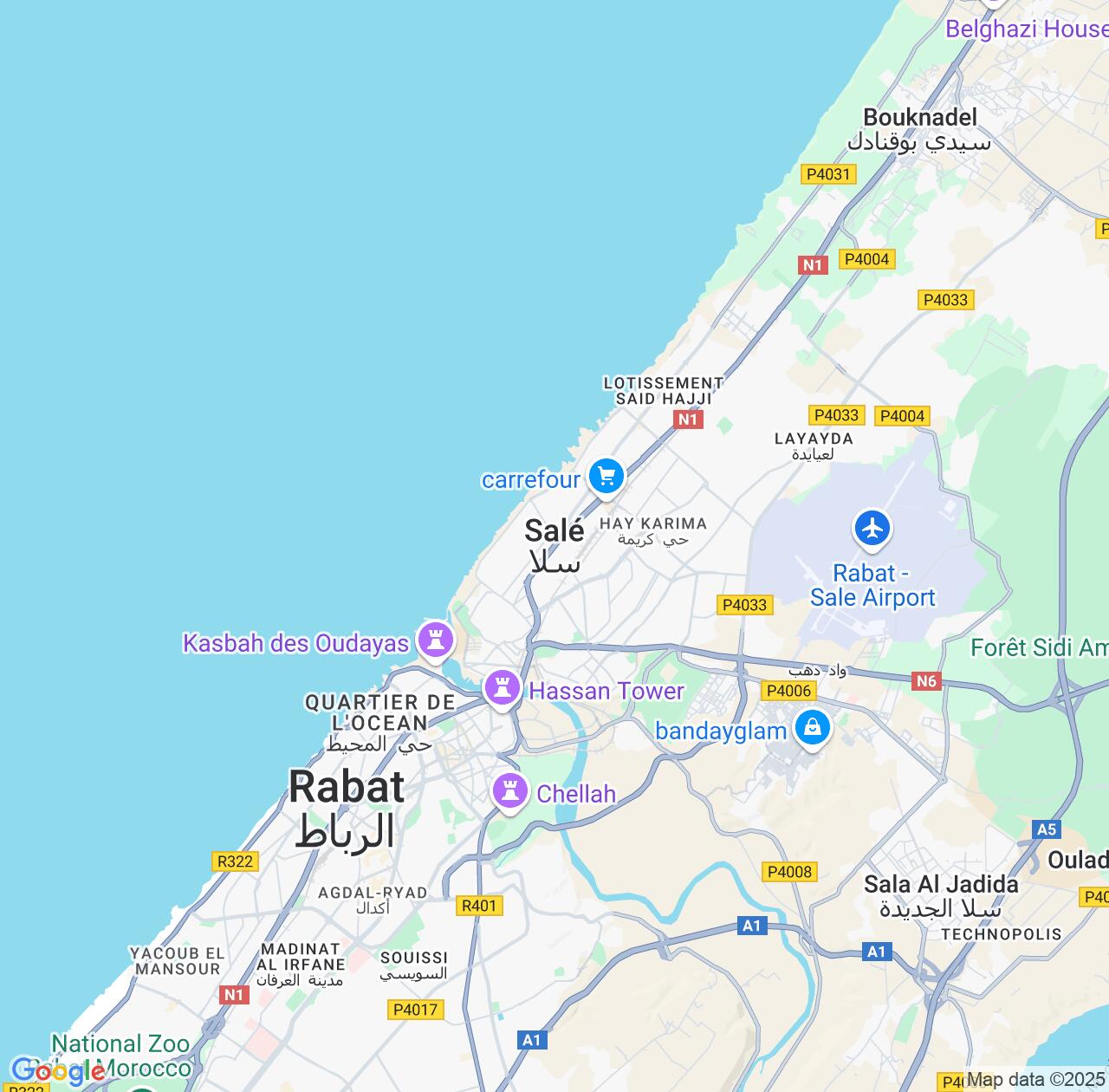 Map image for Intellectual Property Lawyers in Sale and Rabat-Salé-Kénitra IP firms at coordinates  ; .