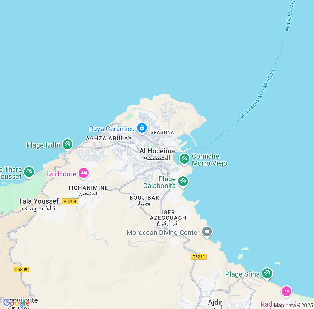 Map image for Intellectual Property Lawyers in Al Hoceima and Tanger-Tetouan-Al Hoceima IP firms at coordinates  ; .