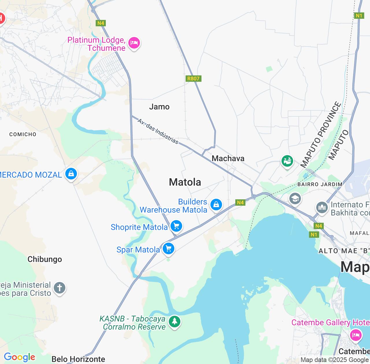 Map image for Intellectual Property Lawyers in Matola and Maputo Province IP firms at coordinates  ; .