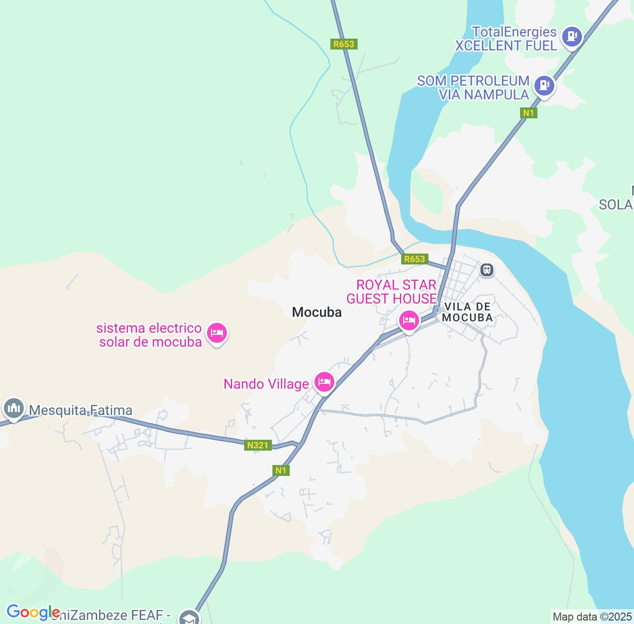 Map image for Intellectual Property Lawyers in Mocuba and Zambezia Province IP firms at coordinates  ; .