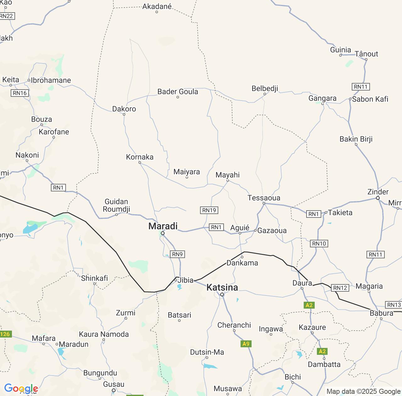 Map image for Intellectual Property Lawyers in Maradi Region and Niger IP firms at coordinates  ; .