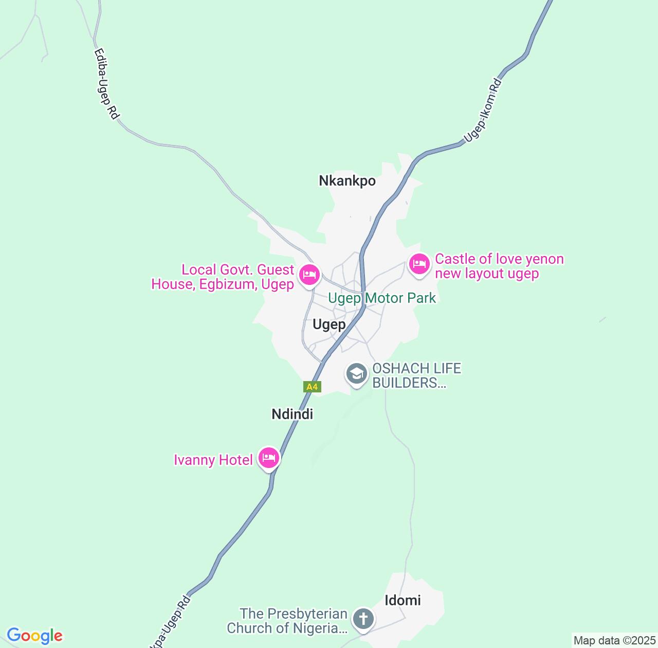 Map image for Intellectual Property Lawyers in Ugep and Cross River State IP firms at coordinates  ; .