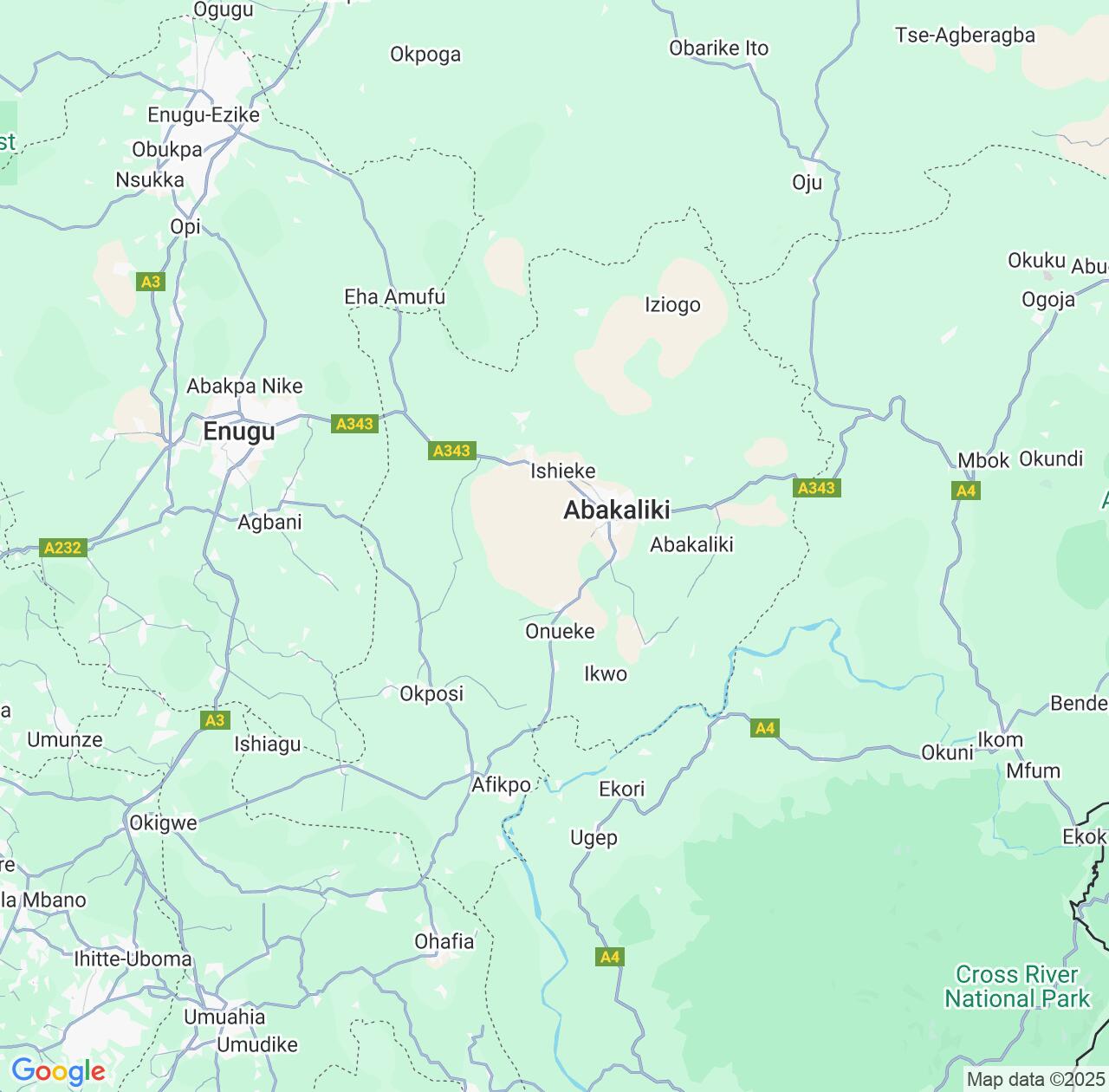 Map image for Intellectual Property Lawyers in Ebonyi State and Nigeria IP firms at coordinates  ; .