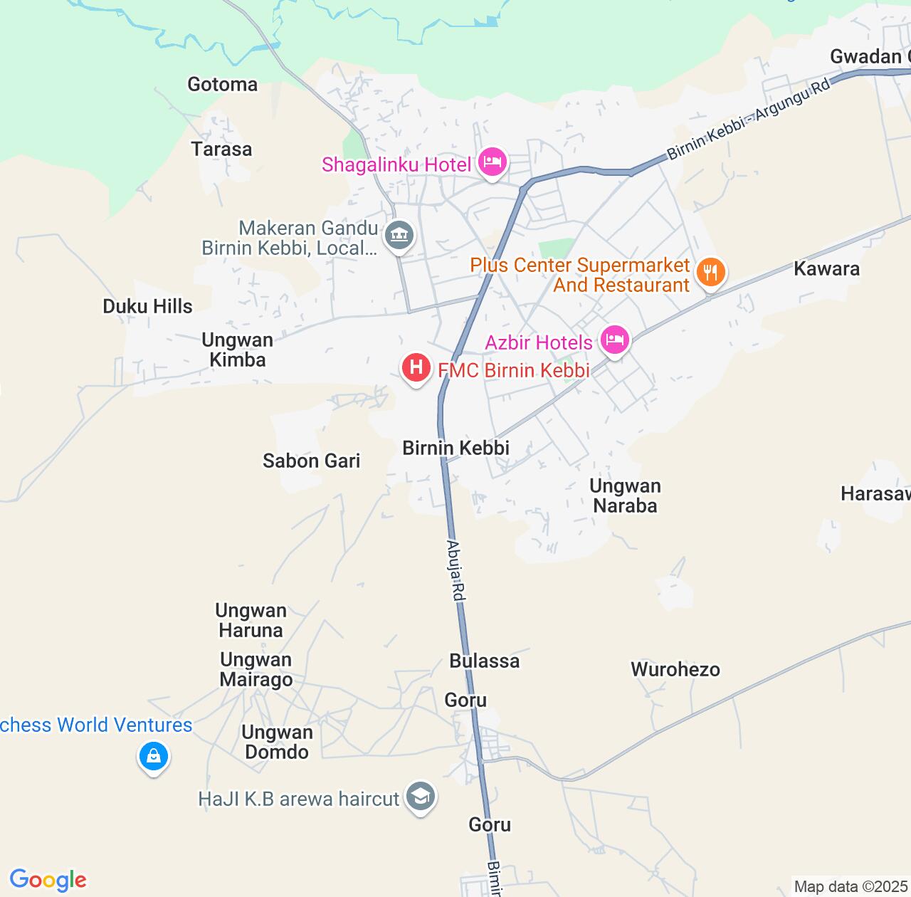 Map image for Intellectual Property Lawyers in Birnin Kebbi and Kebbi IP firms at coordinates  ; .