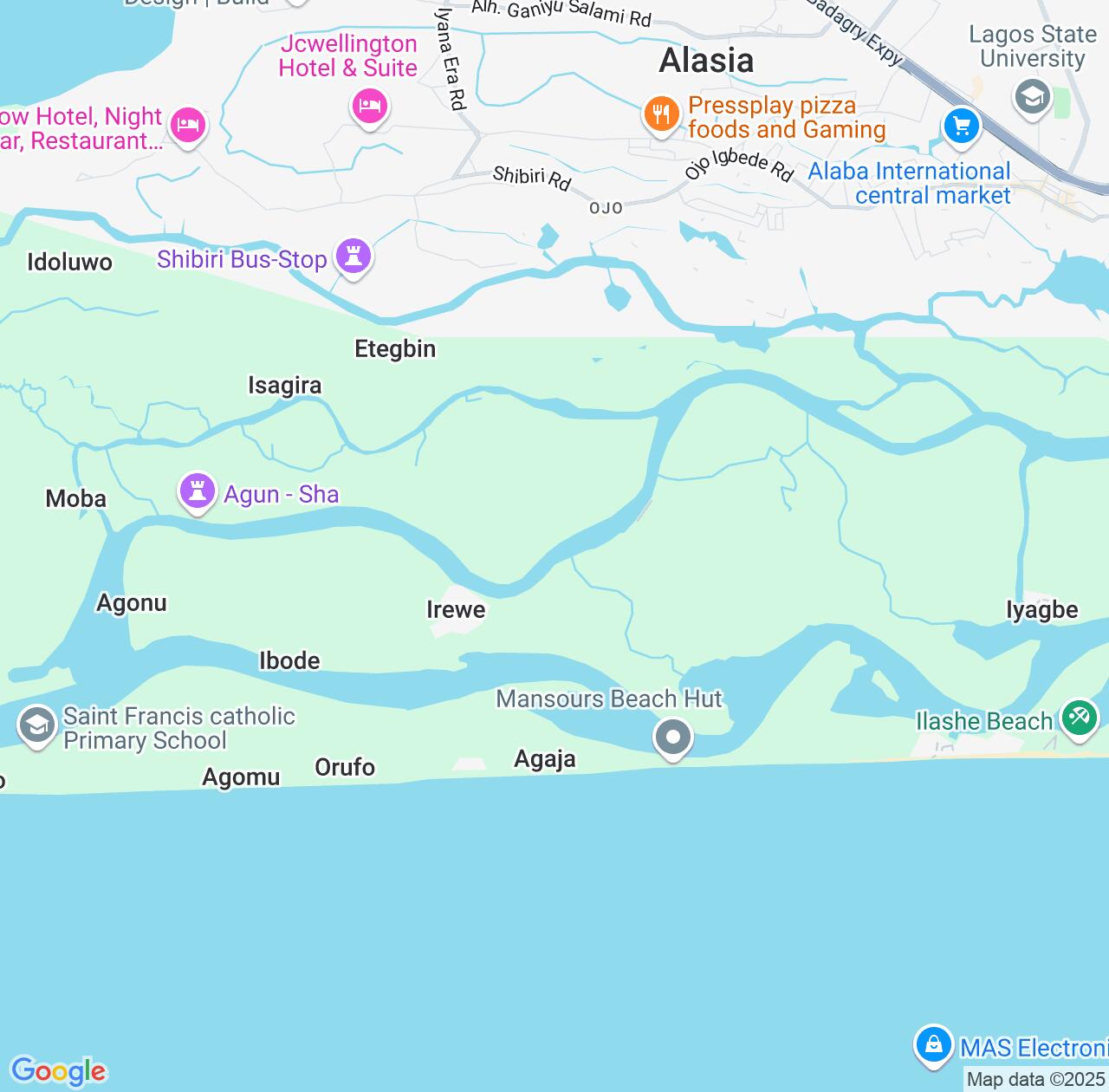 Map image for Intellectual Property Lawyers in Irewe and Lagos IP firms at coordinates  ; .