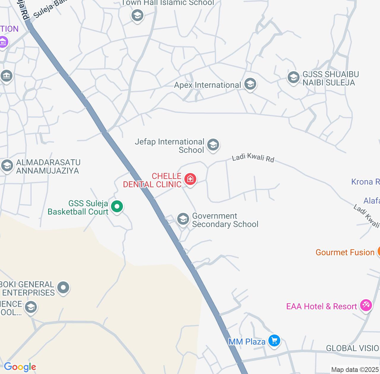 Map image for Intellectual Property Lawyers in Suleja and Niger State IP firms at coordinates  ; .