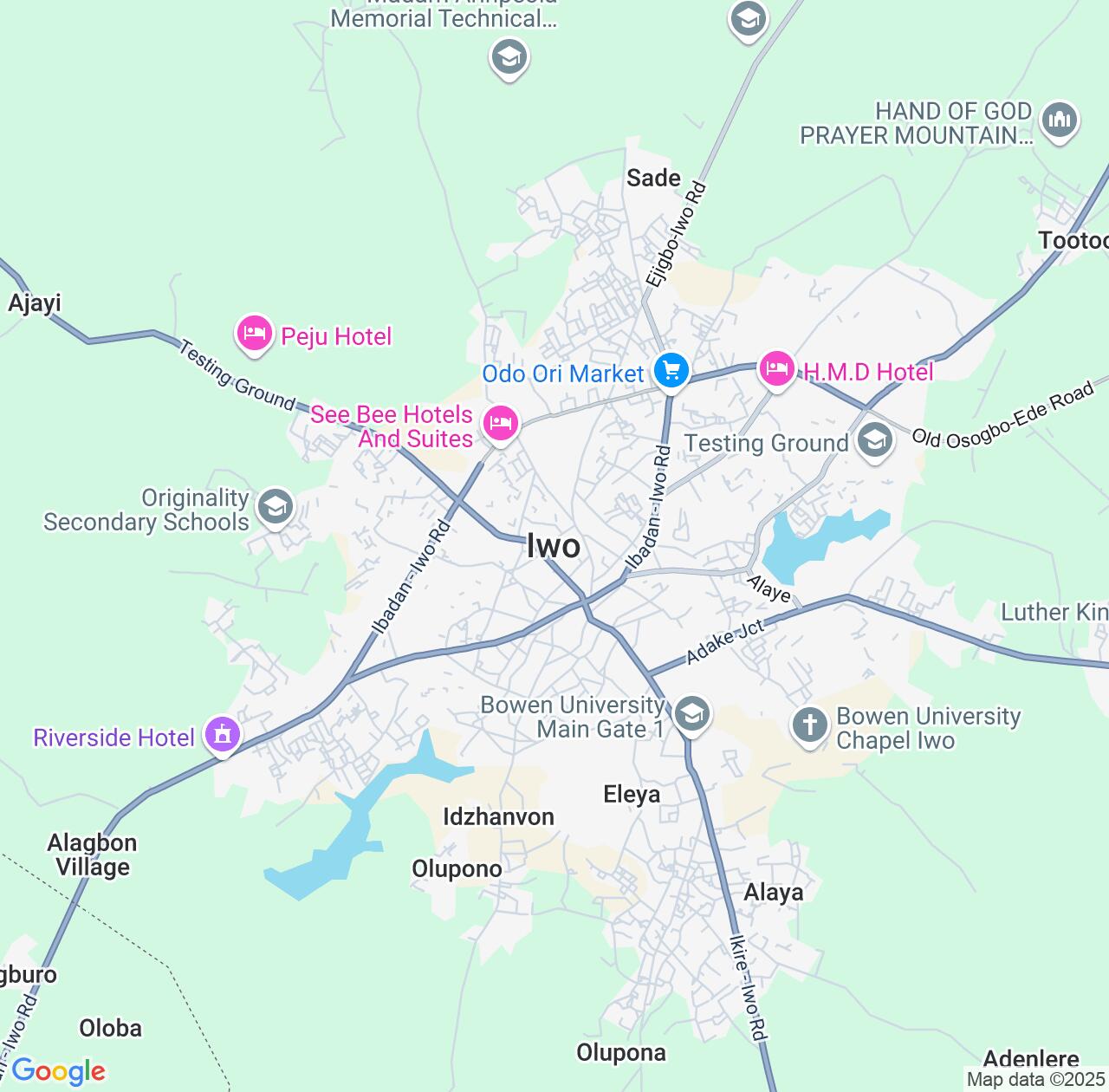 Map image for Intellectual Property Lawyers in Iwo and Osun State IP firms at coordinates  ; .
