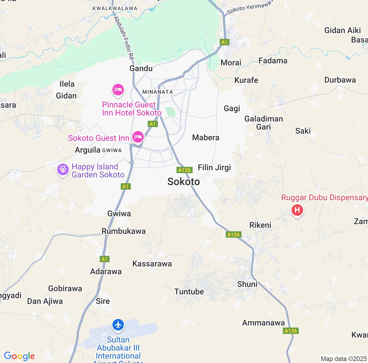 Map image for Intellectual Property Lawyers in Sokoto and Nigeria IP firms at coordinates  ; .