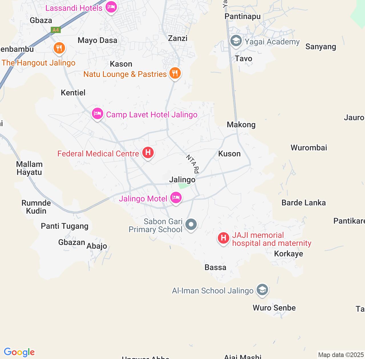 Map image for Intellectual Property Lawyers in Jalingo and Taraba State IP firms at coordinates  ; .