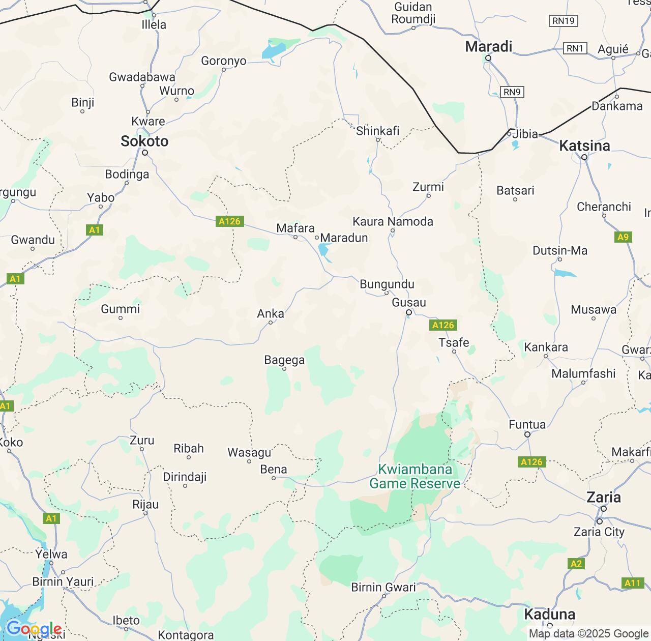 Map image for Intellectual Property Lawyers in Zamfara State and Nigeria IP firms at coordinates  ; .