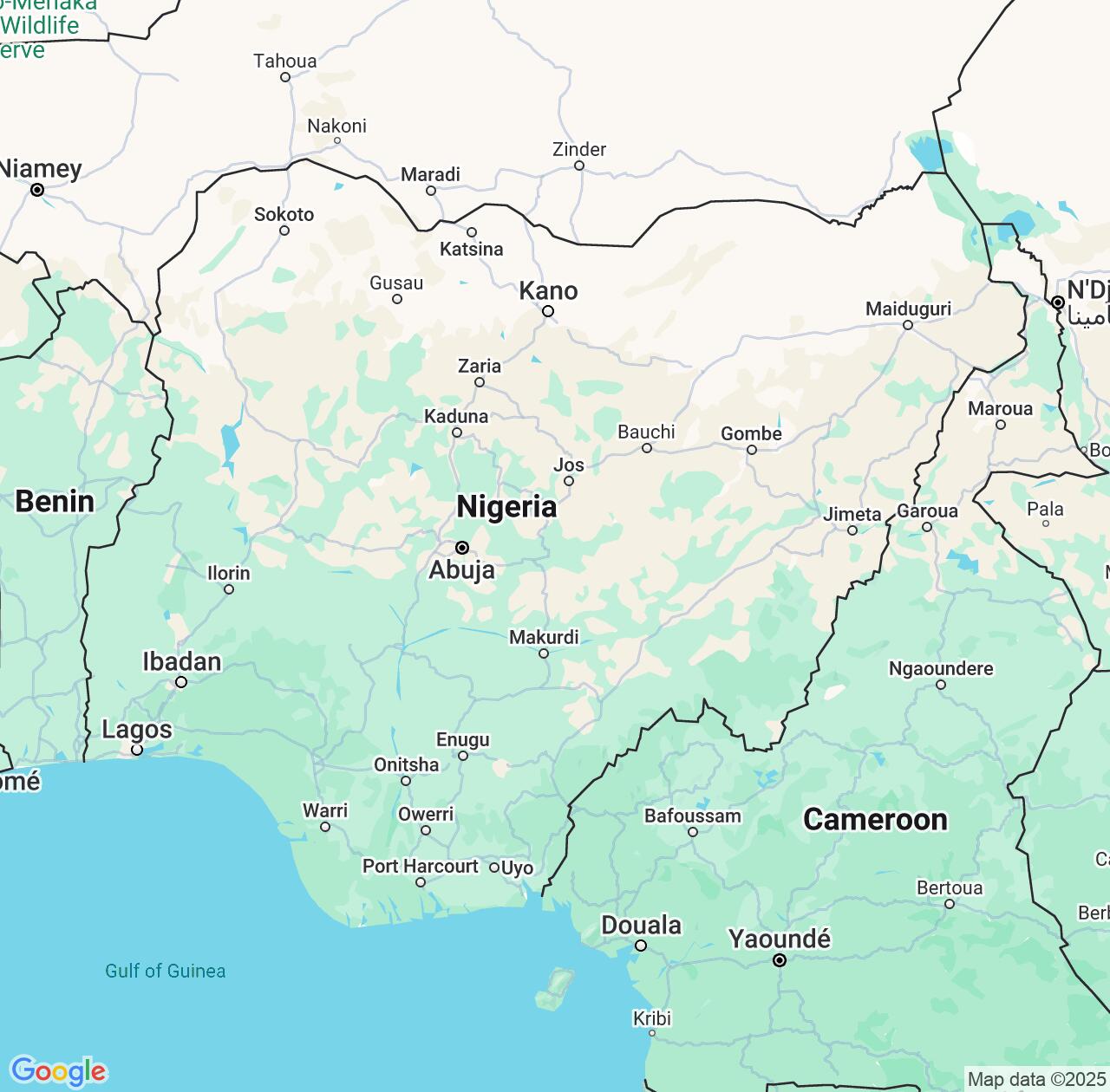 Map image for Intellectual Property Lawyers in Nigeria and Africa IP firms at coordinates  ; .