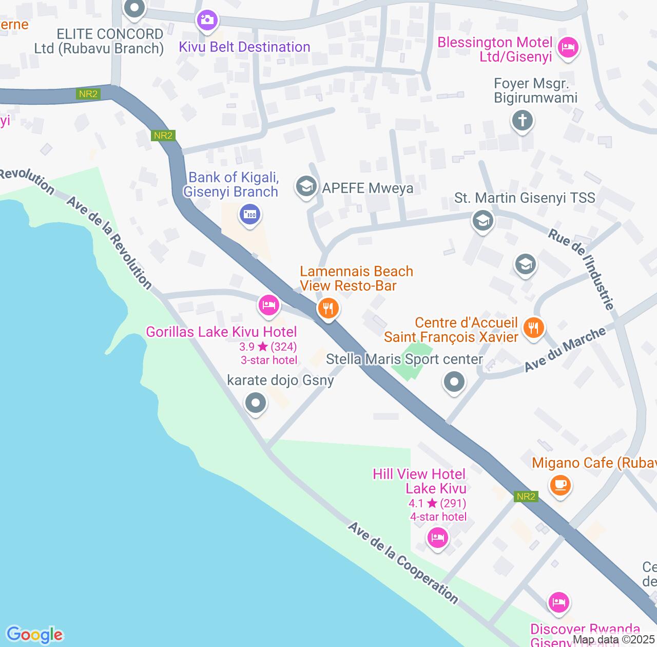 Map image for Intellectual Property Lawyers in Gisenyi and Western Province IP firms at coordinates  ; .