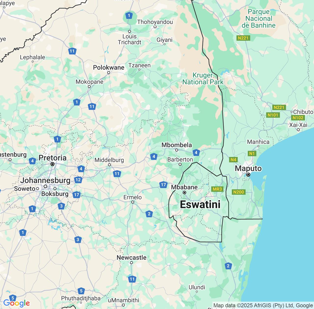 Map image for Intellectual Property Lawyers in Mpumalanga and South Africa IP firms at coordinates  ; .