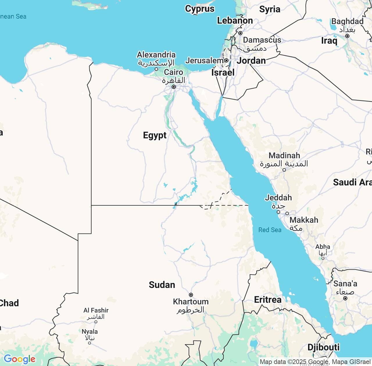Map image for Intellectual Property Lawyers in River Nile and Sudan IP firms at coordinates  ; .