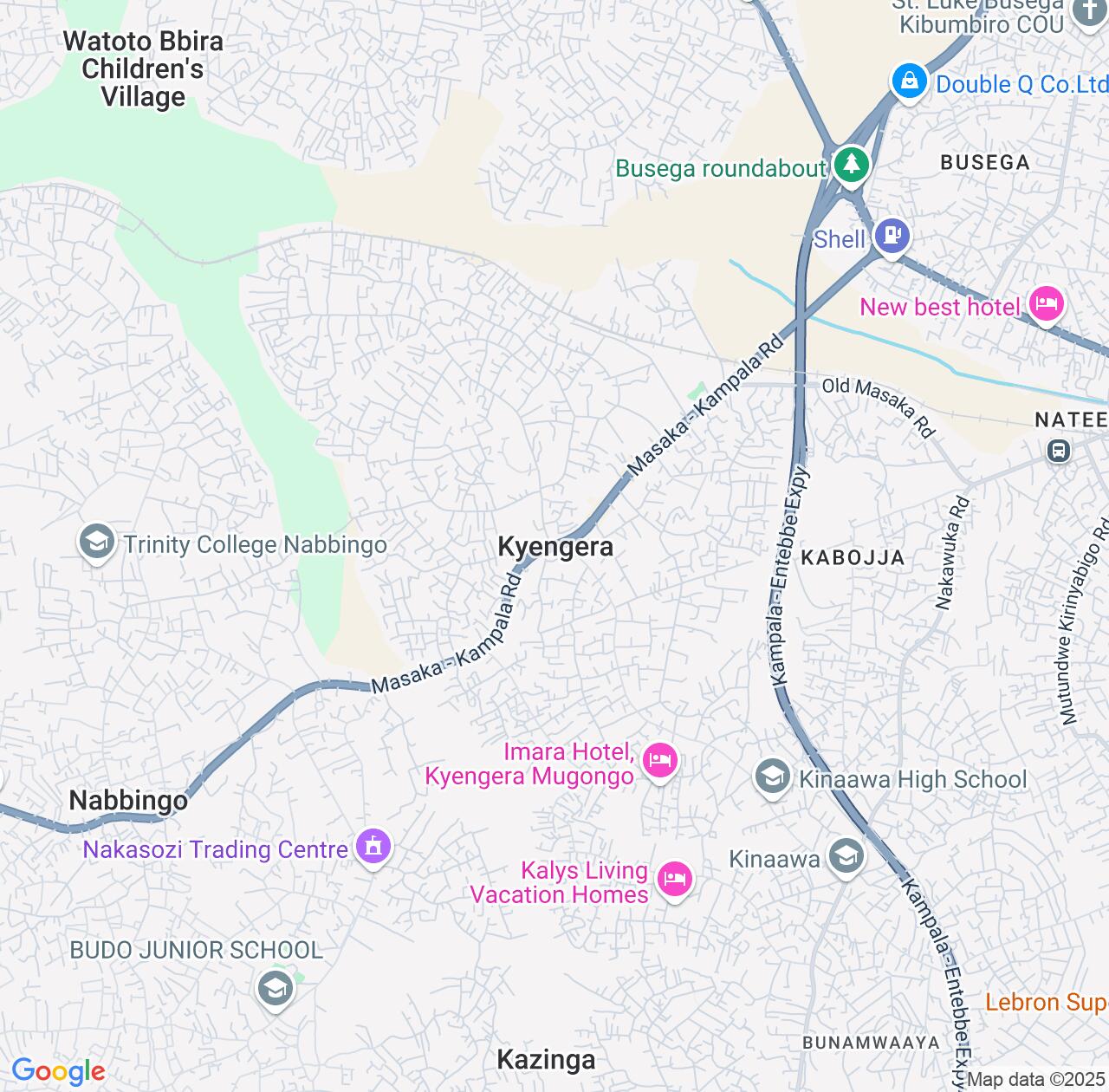 Map image for Intellectual Property Lawyers in Kyengera and Central Region IP firms at coordinates  ; .
