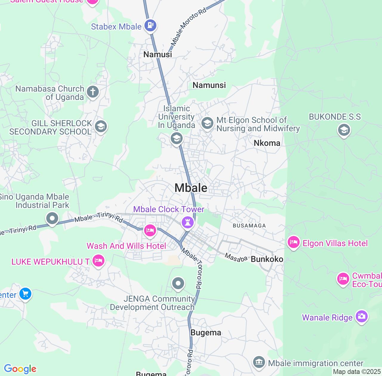Map image for Intellectual Property Lawyers in Mbale and Eastern Region IP firms at coordinates  ; .