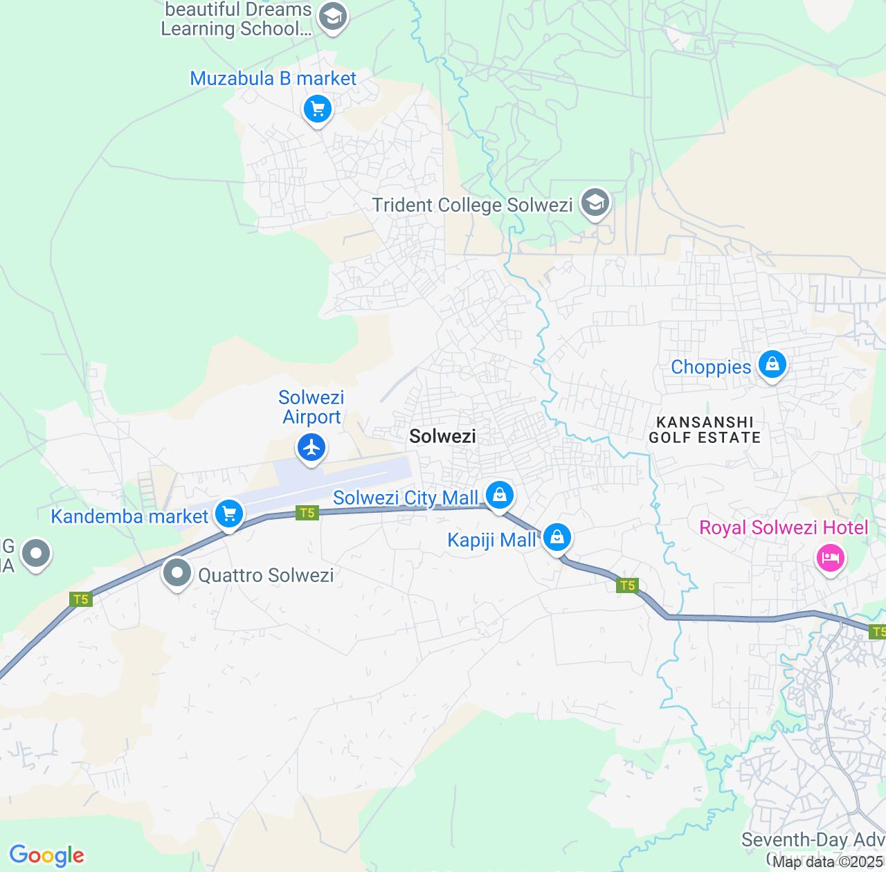 Map image for Intellectual Property Lawyers in Solwezi and North-Western IP firms at coordinates  ; .