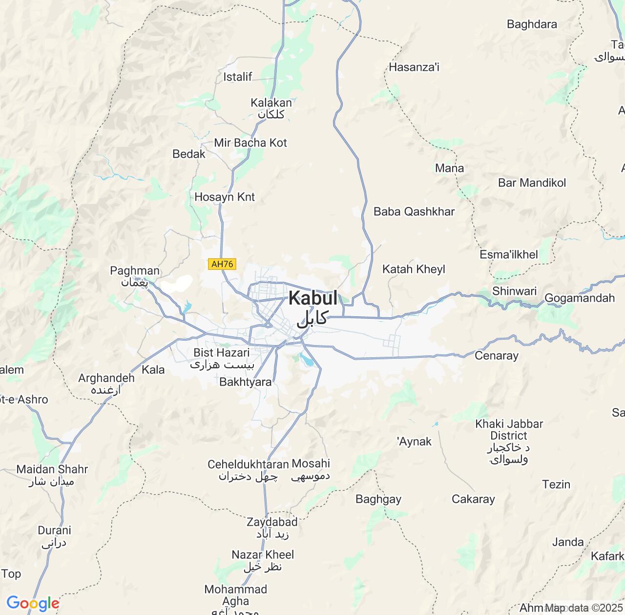 Map image for Intellectual Property Lawyers in Kabul and Afghanistan IP firms at coordinates  ; .